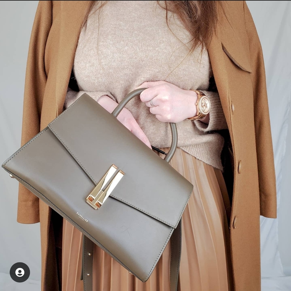 Authentic DeMellier Montreal in discontinued Olive green